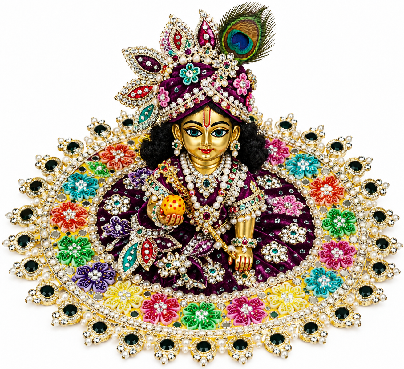 Premium Laddu Gopal Dress Poshak Thumbnail 1